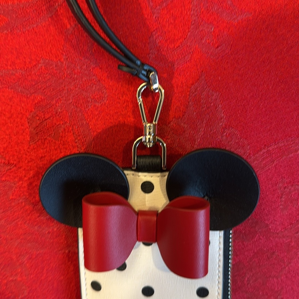 Kate Spade Disney X Kate Spade New York Other Minnie Mouse Lanyard White Multi - Picture 8 of 11